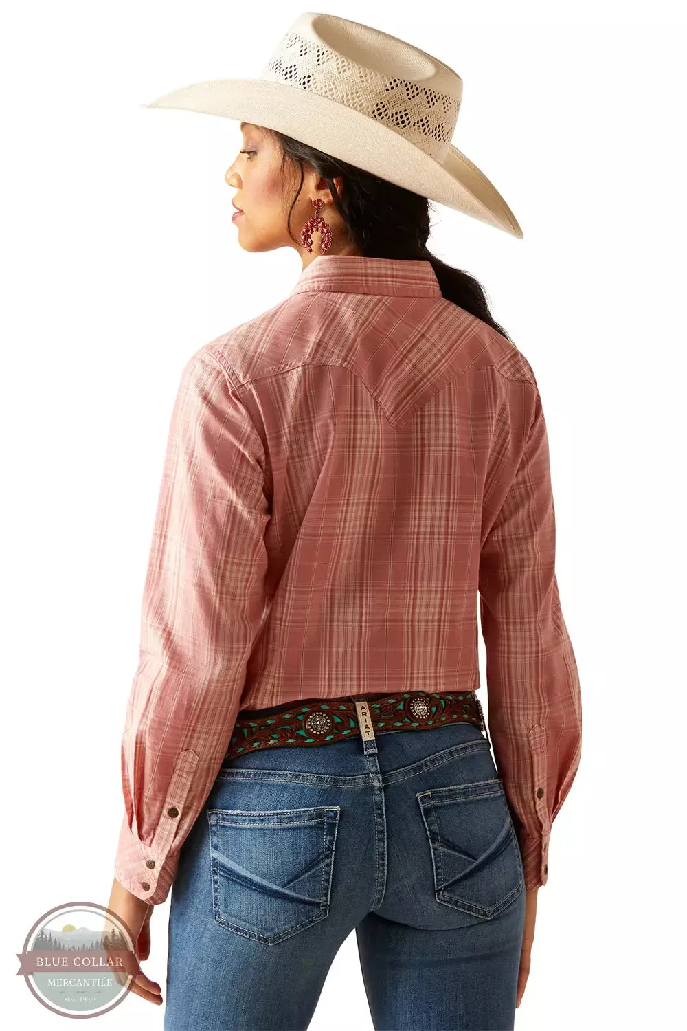 10048614 Nazca Plaid Long Sleeve Shirt