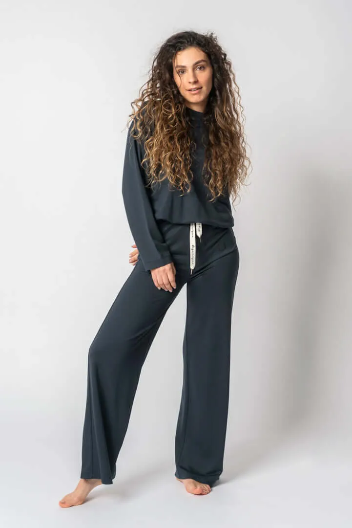 2 in 1 - Casual Chic Set in Navy Blue