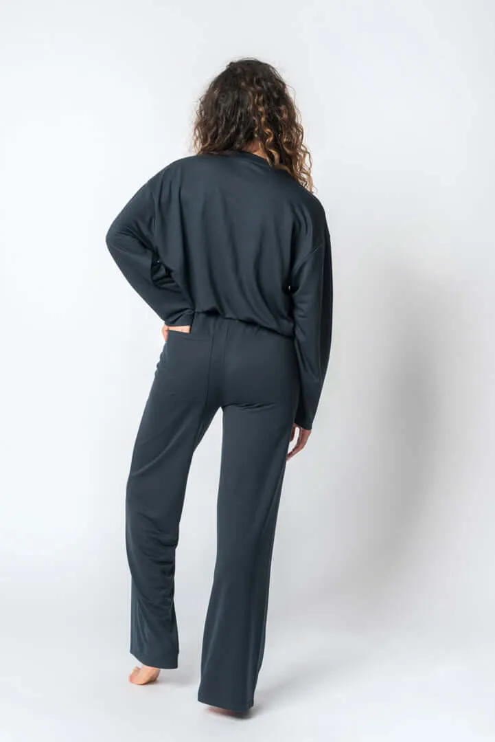 2 in 1 - Casual Chic Set in Navy Blue