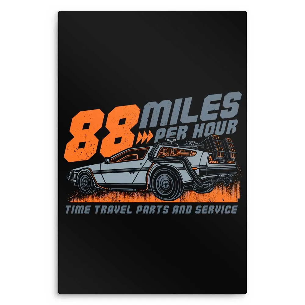 88 MPH - Metal Print