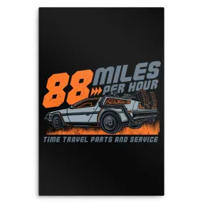 88 MPH - Metal Print