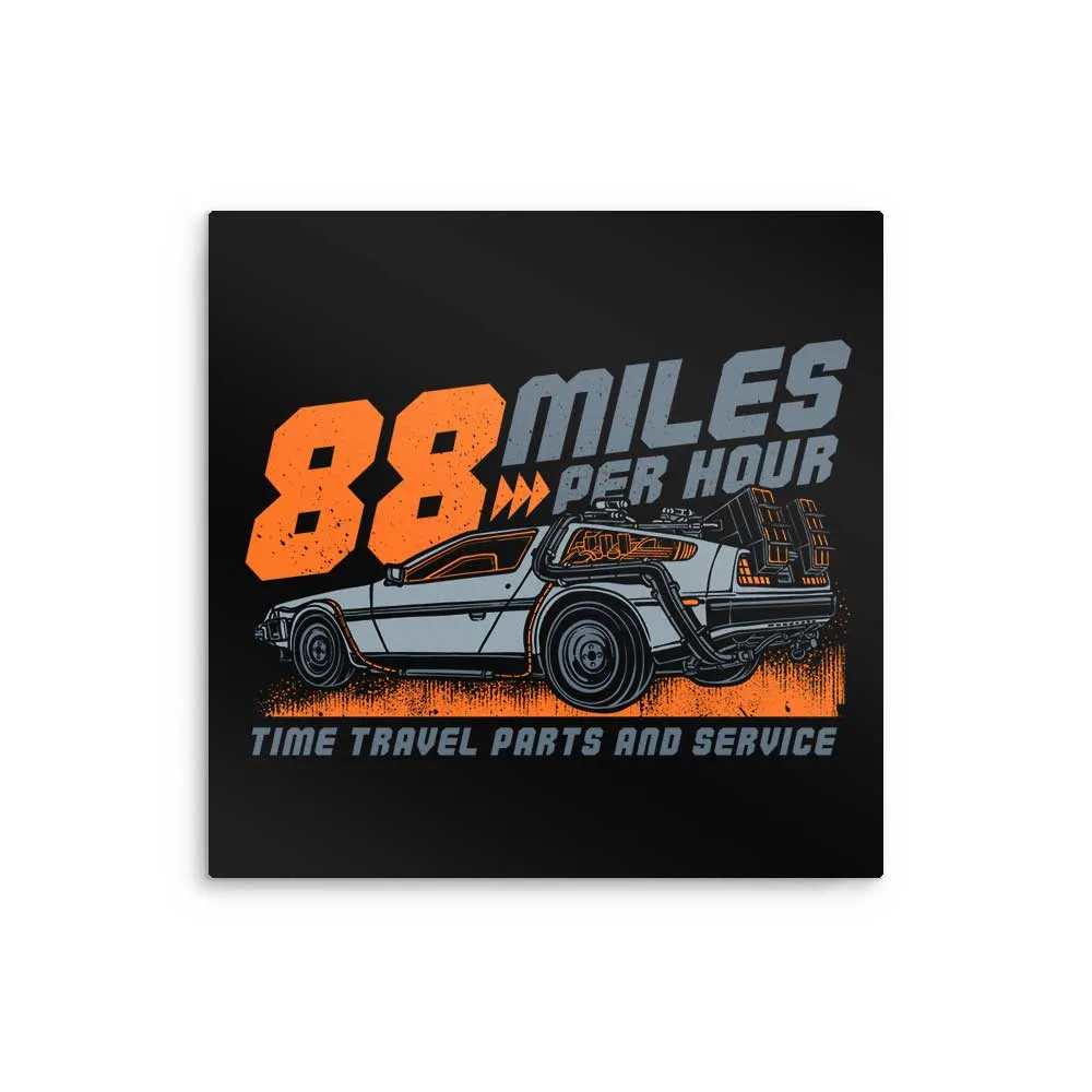 88 MPH - Metal Print