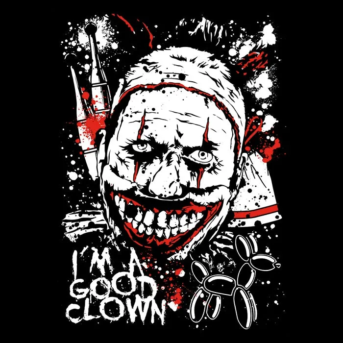 A Good Clown - Throw Pillow