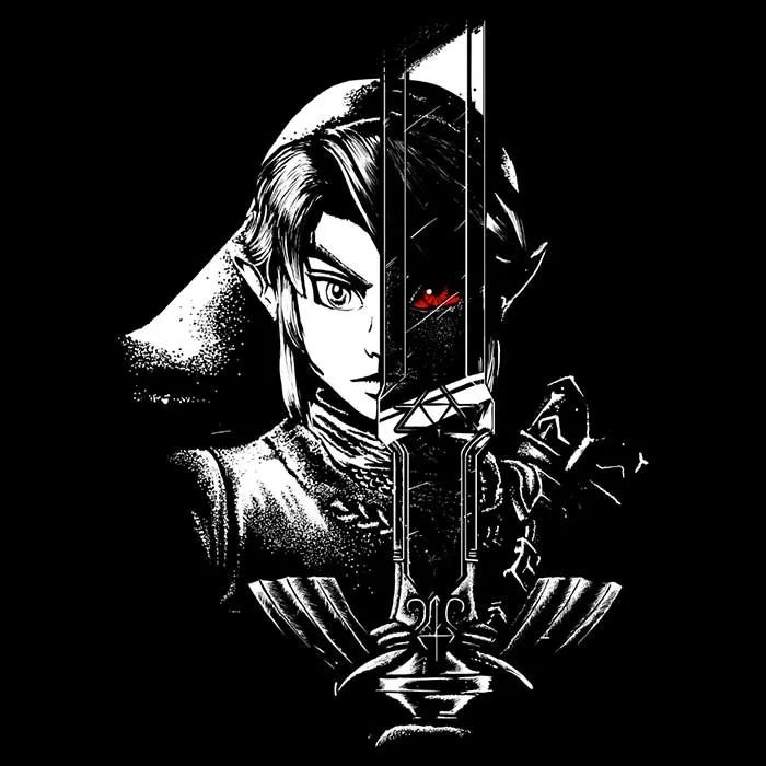 A Hero's Dark Reflection - Canvas Print