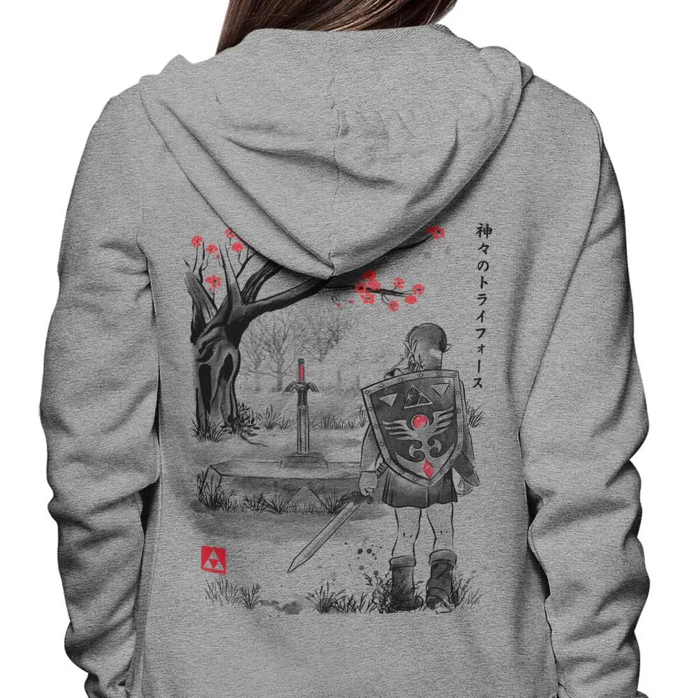 A Link to the Sumi-e - Hoodie