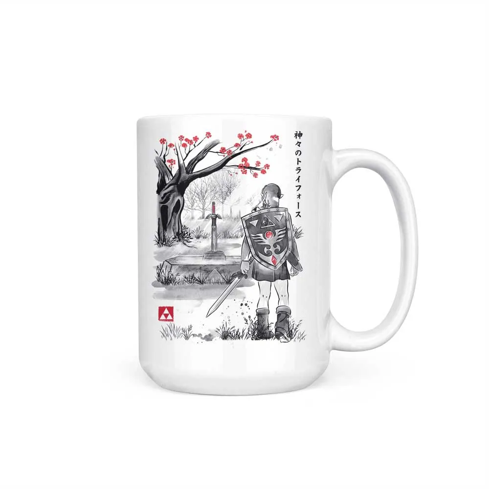 A Link to the Sumi-e - Mug