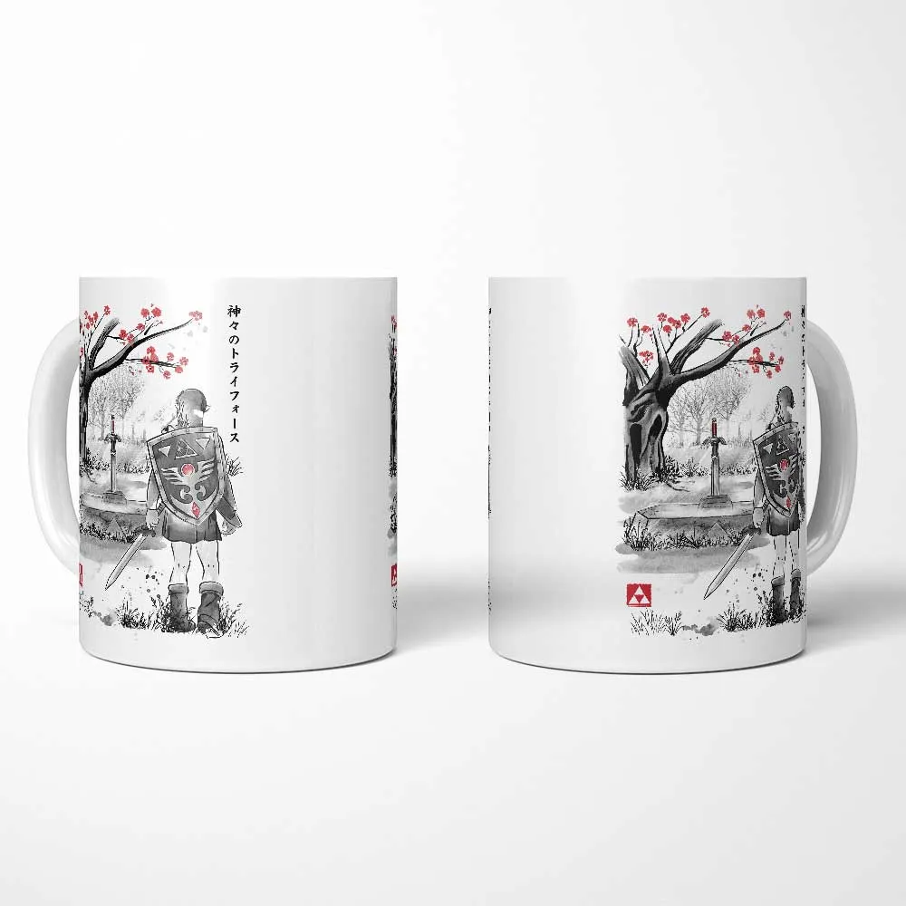 A Link to the Sumi-e - Mug
