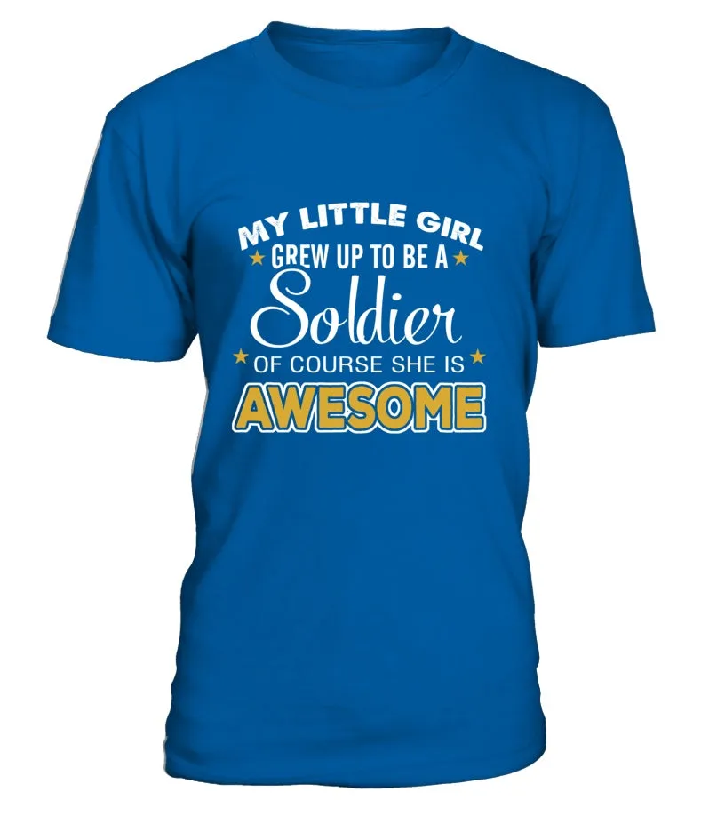 Army Mom Daughter Awesome T-shirts