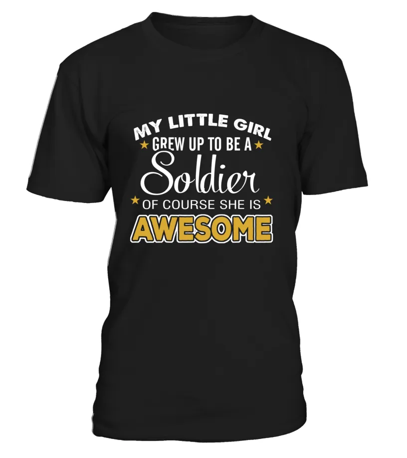 Army Mom Daughter Awesome T-shirts
