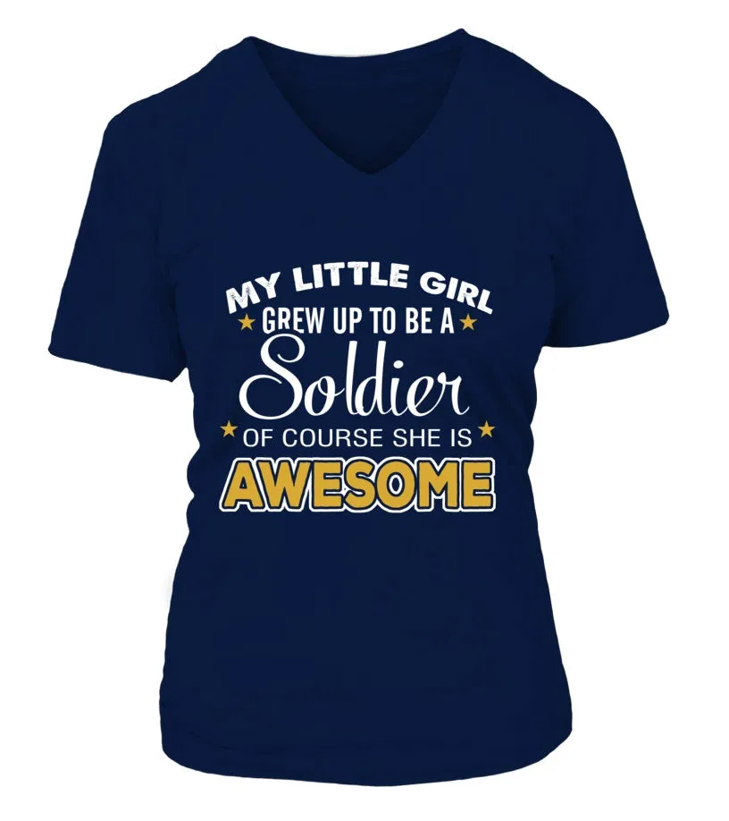 Army Mom Daughter Awesome T-shirts