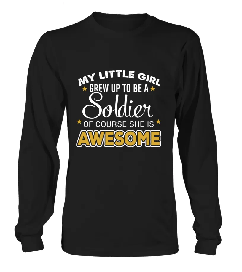 Army Mom Daughter Awesome T-shirts