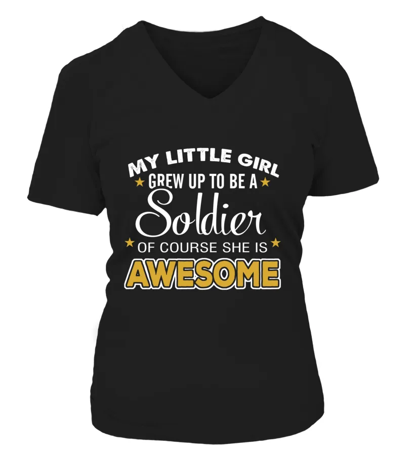Army Mom Daughter Awesome T-shirts