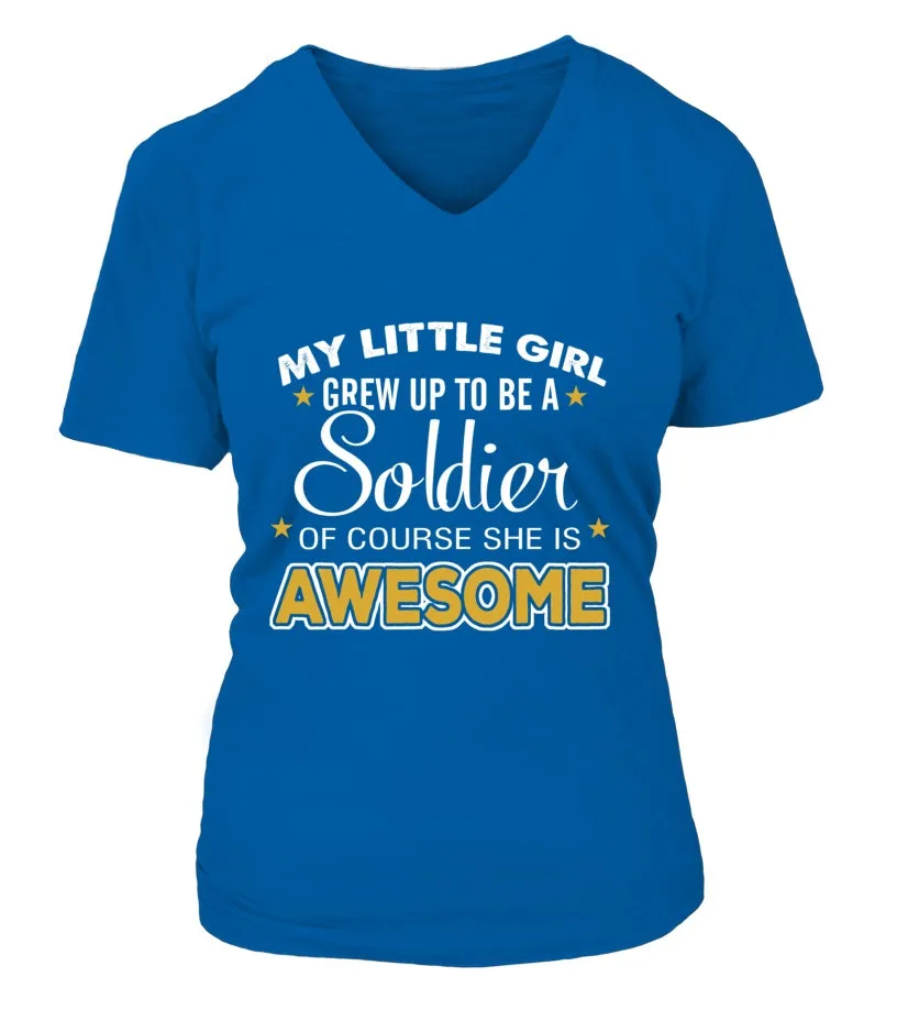 Army Mom Daughter Awesome T-shirts