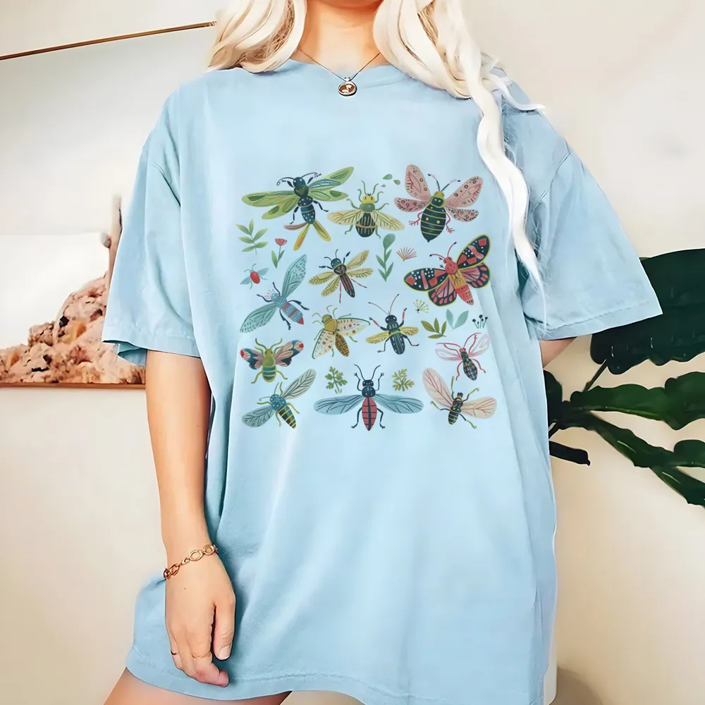 Be Kind To All Kinds Retro Graphic T Shirt, Vintage 90s Butterly Shirt, Nostalgia Love Spread Tee, Cute Unisex Adult Graphic Shirt, Mom Gift AIRE1605 04