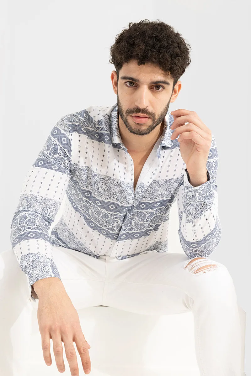 Boho Art White Shirt