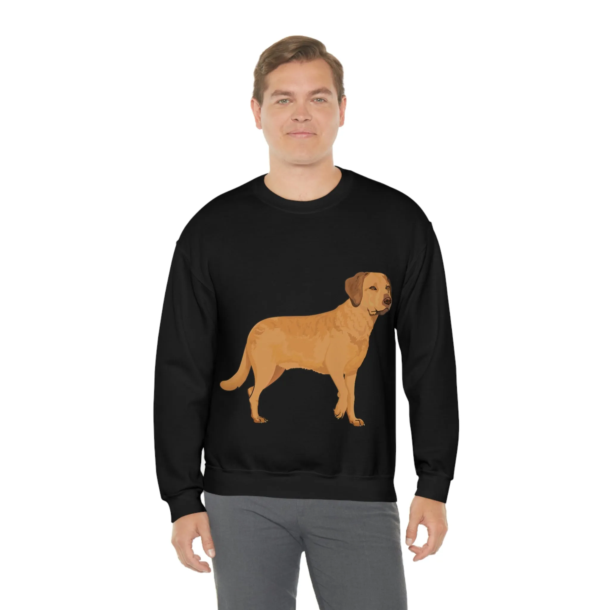 Chesapeake Bay Retriever Unisex Heavy Blend Crewneck Sweatshirt, 6 Colors, S - 3XL, Cotton/Polyester, FREE Shipping, Made in USA!!