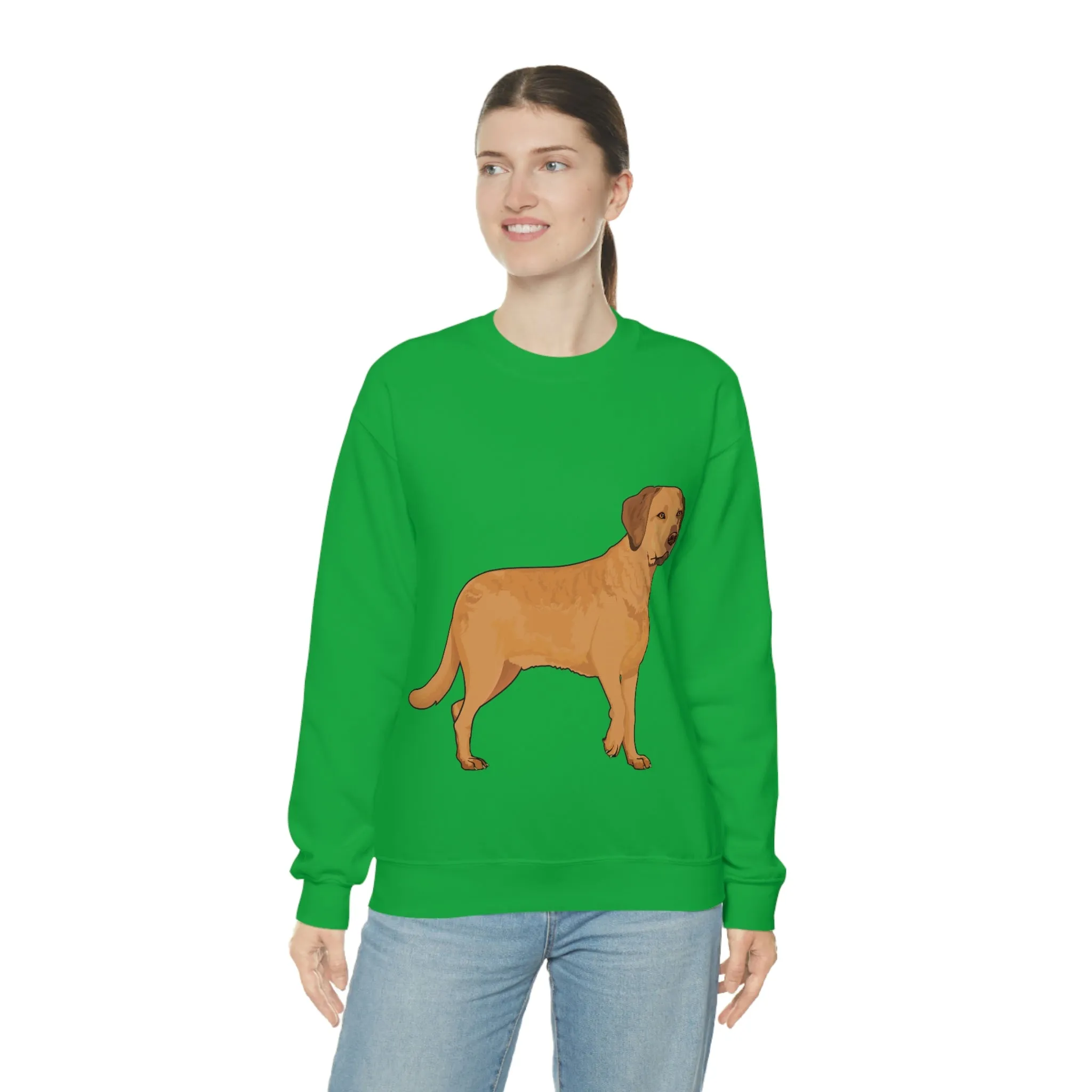 Chesapeake Bay Retriever Unisex Heavy Blend Crewneck Sweatshirt, 6 Colors, S - 3XL, Cotton/Polyester, FREE Shipping, Made in USA!!