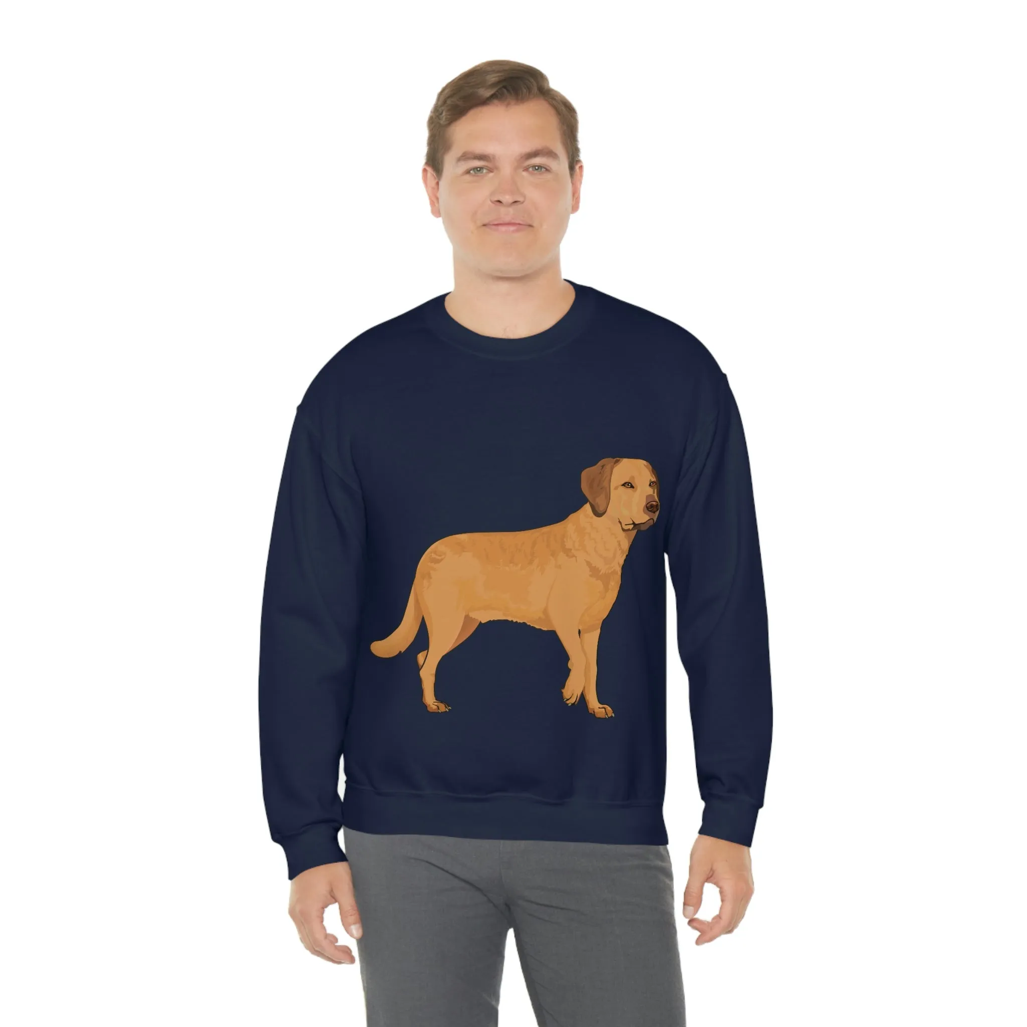 Chesapeake Bay Retriever Unisex Heavy Blend Crewneck Sweatshirt, 6 Colors, S - 3XL, Cotton/Polyester, FREE Shipping, Made in USA!!