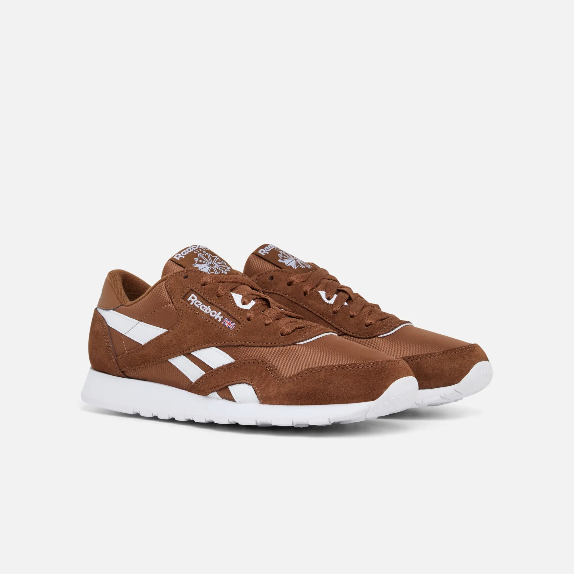 Classic Nylon Wht/Collegiatebrown/Collbrown