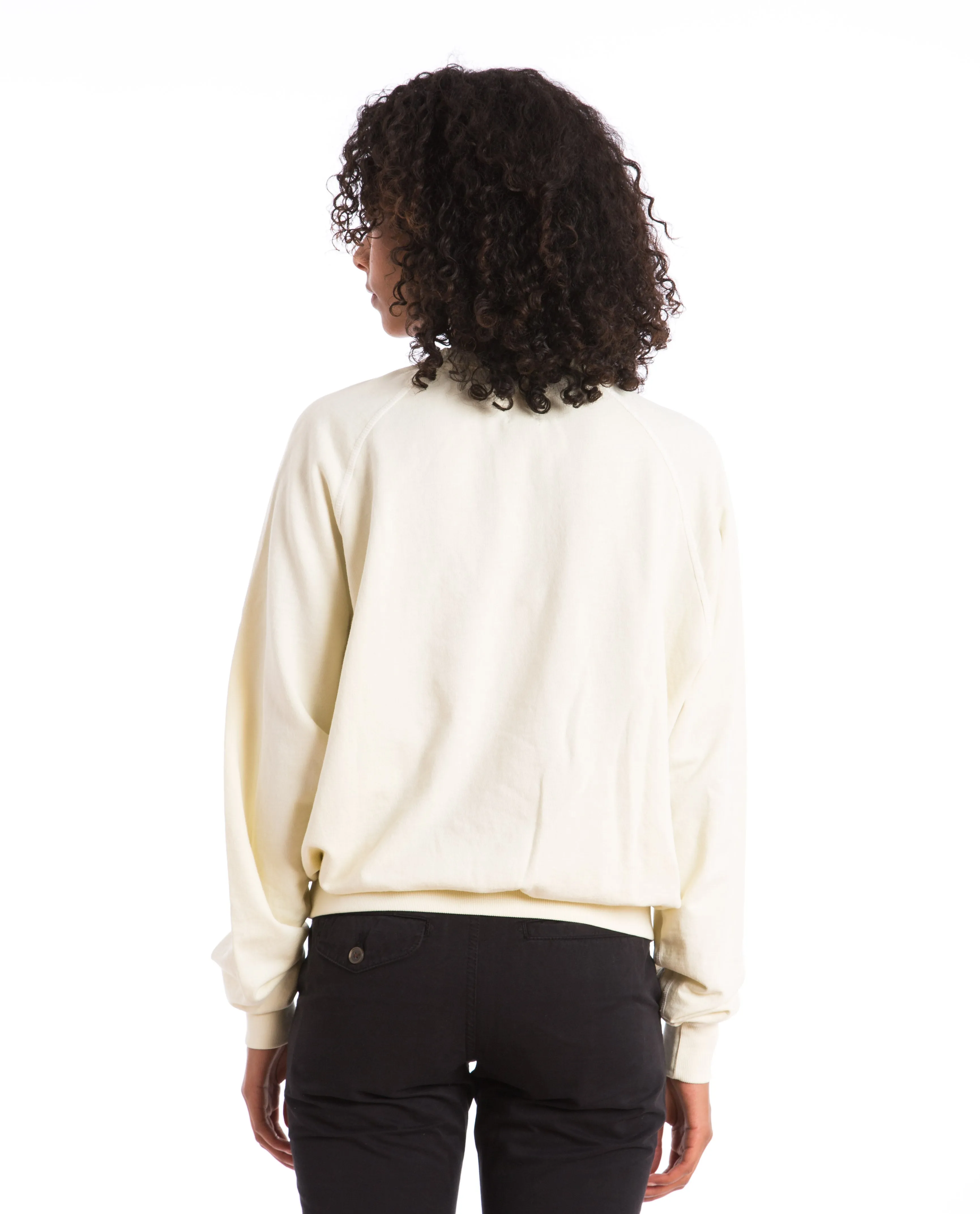 Crew Neck Sweatshirt Off White