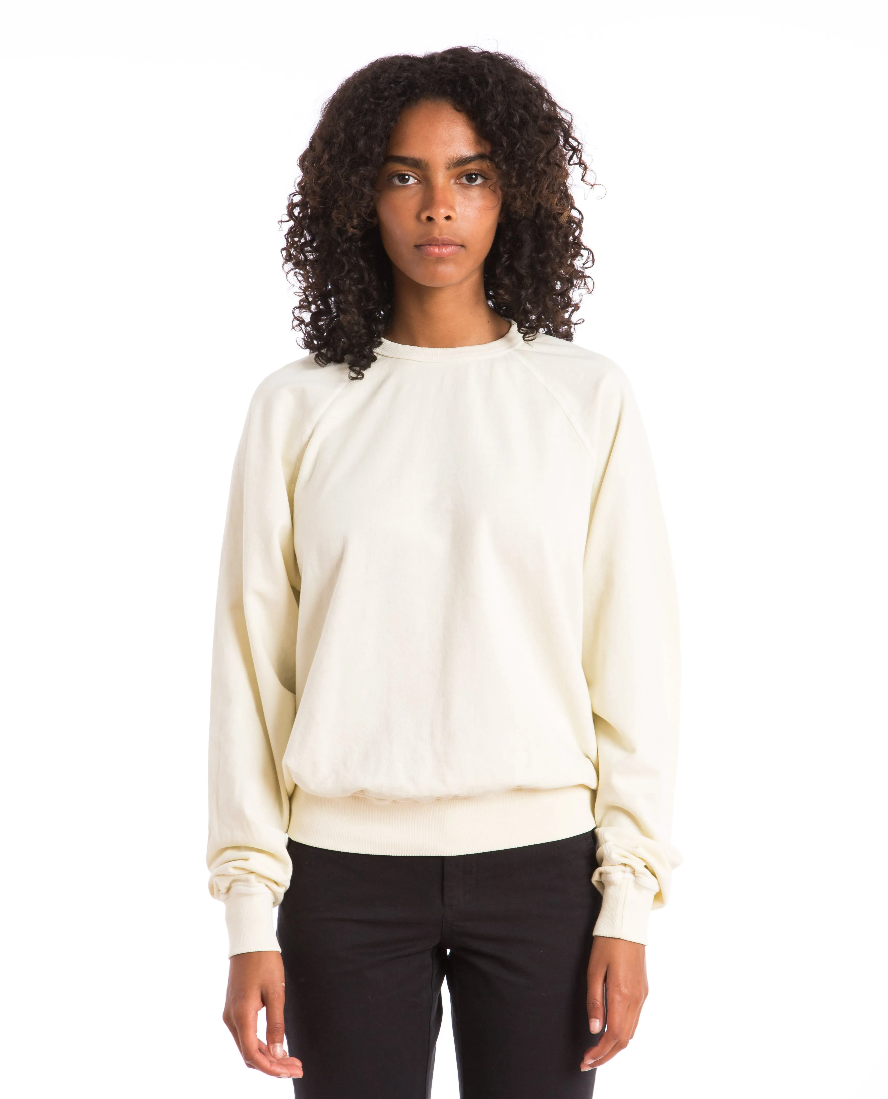 Crew Neck Sweatshirt Off White