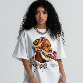 Dennis Rodman Venom Graffiti Print T-Shirt