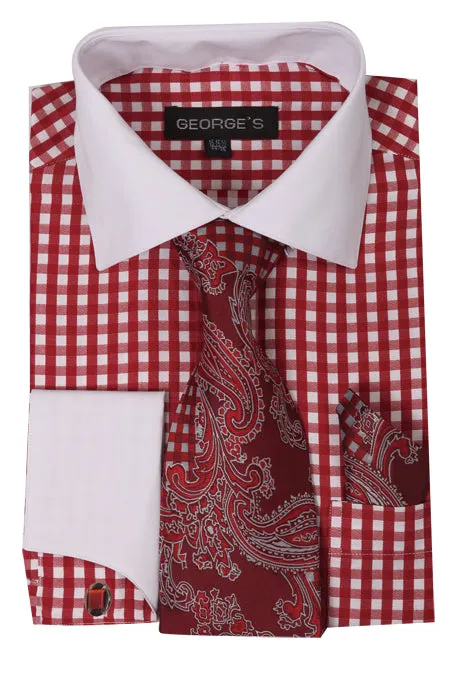 Fortino Landi AH615-BU  Mens Shirt