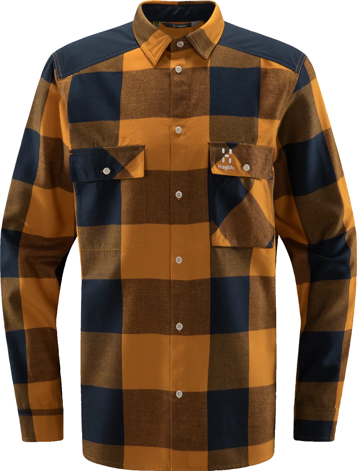 Haglöfs Men&#x27;s Timmer Shirt Desert Yellow/Tarn Blue | Buy Haglöfs Men&#x27;s Timmer Shirt Desert Yellow/Tarn Blue here | Outnorth
