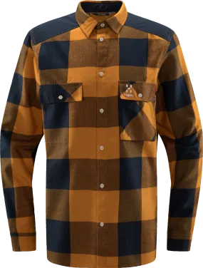 Haglöfs Men&#x27;s Timmer Shirt Desert Yellow/Tarn Blue | Buy Haglöfs Men&#x27;s Timmer Shirt Desert Yellow/Tarn Blue here | Outnorth