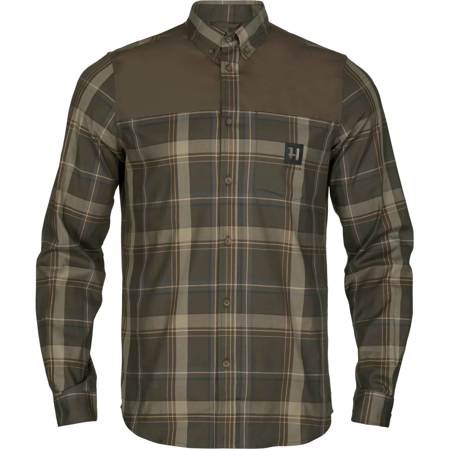 Härkila Men&#x27;s Anker LS Shirt Willow Green | Buy Härkila Men&#x27;s Anker LS Shirt Willow Green here | Outnorth