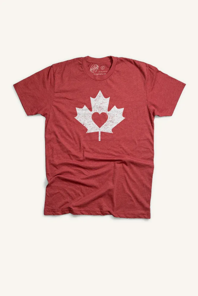 I Heart Canada T-Shirt (Mens)