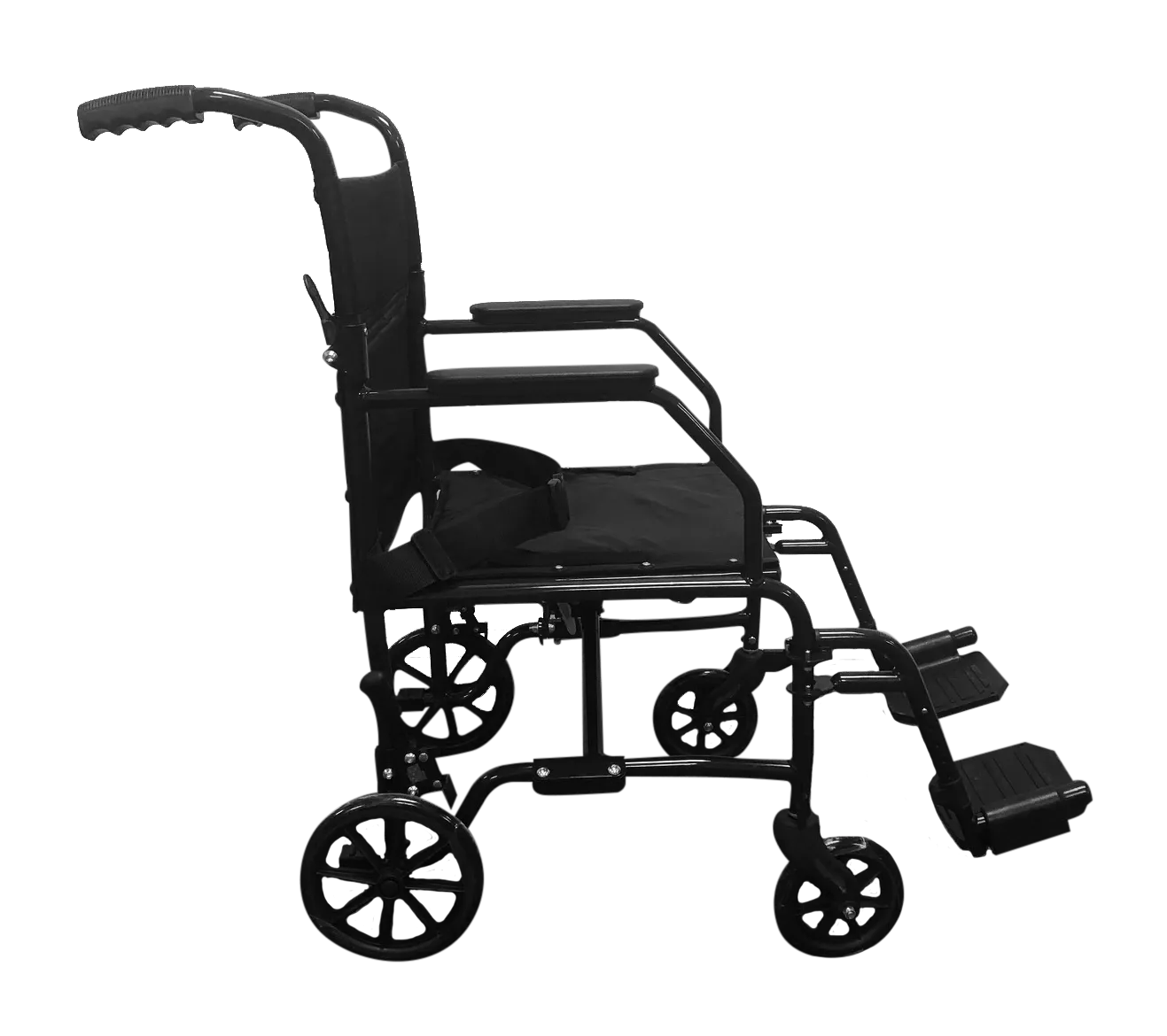 Lightweight Folding Transit Wheelchair – Compact & Affordable