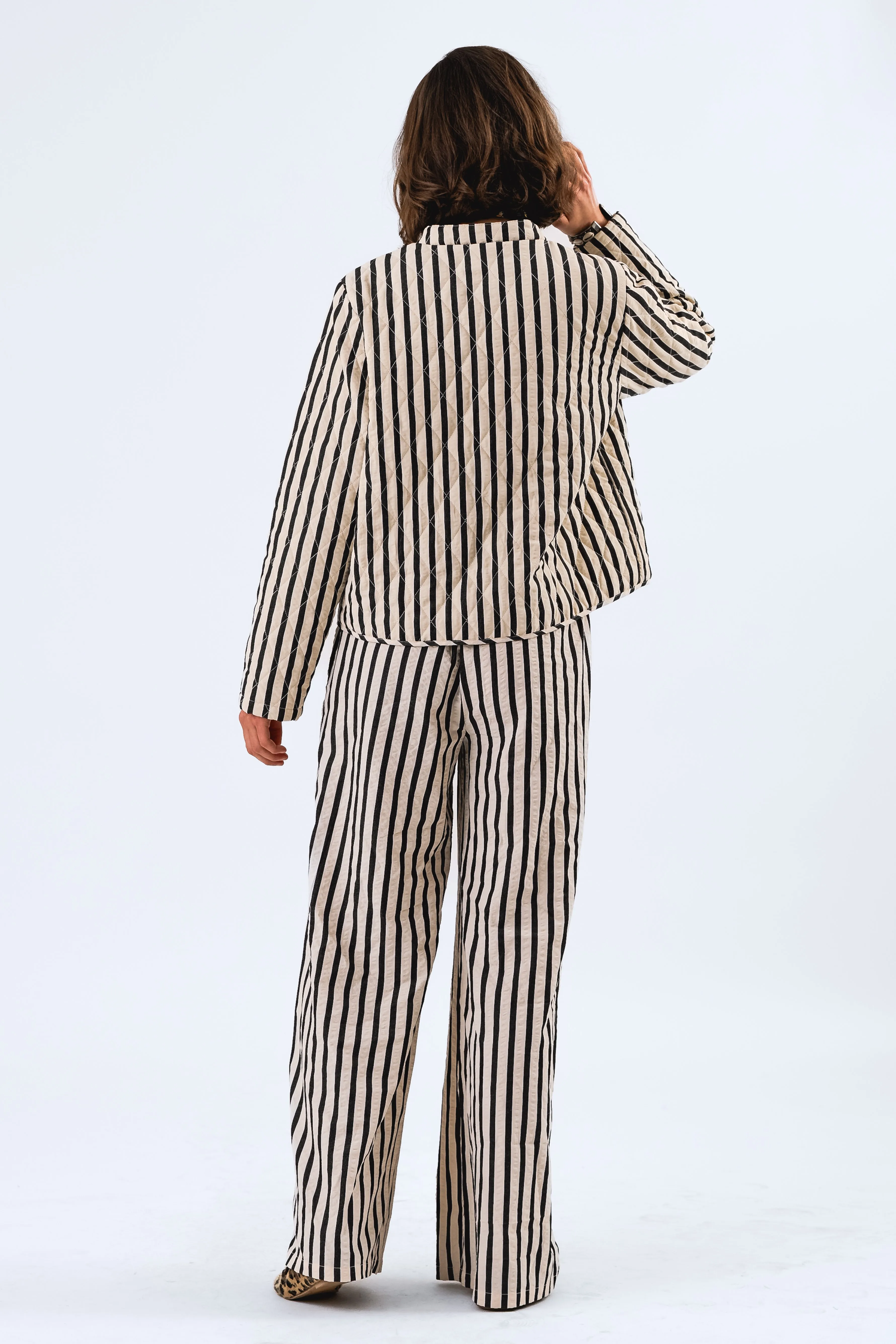 LOLLY'S LAUNDRY Striped Trousers