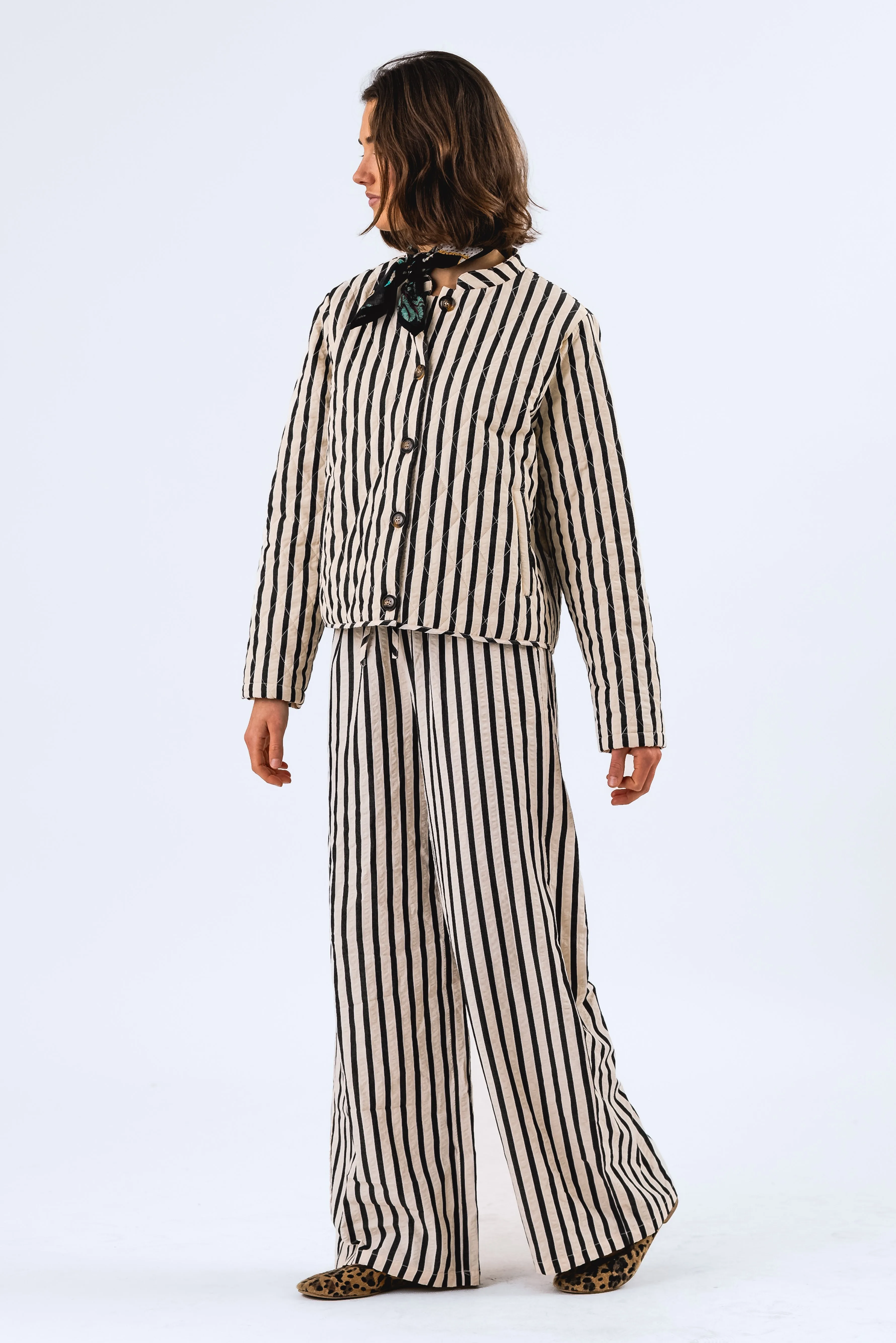 LOLLY'S LAUNDRY Striped Trousers