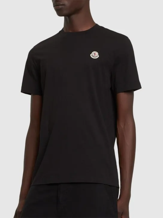 Moncler   Pack of 3 cotton t-shirts 