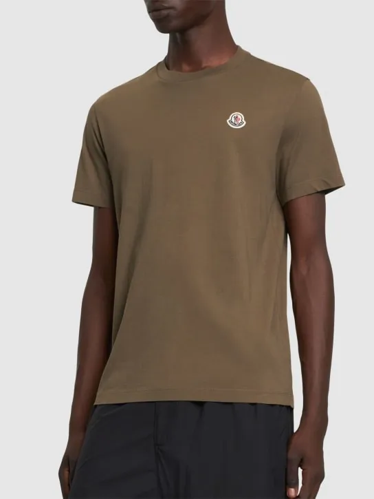 Moncler   Pack of 3 cotton t-shirts 