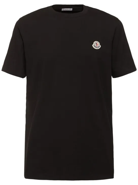 Moncler   Pack of 3 cotton t-shirts 