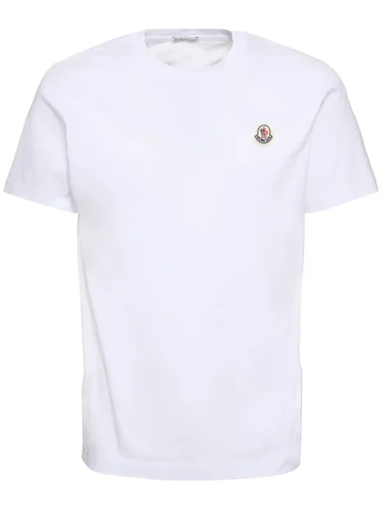 Moncler   Pack of 3 cotton t-shirts 