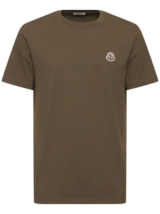 Moncler   Pack of 3 cotton t-shirts 