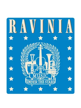 Music Under The Stars Sticker (Vintage)
