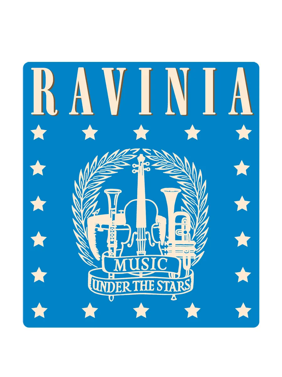 Music Under The Stars Sticker (Vintage)