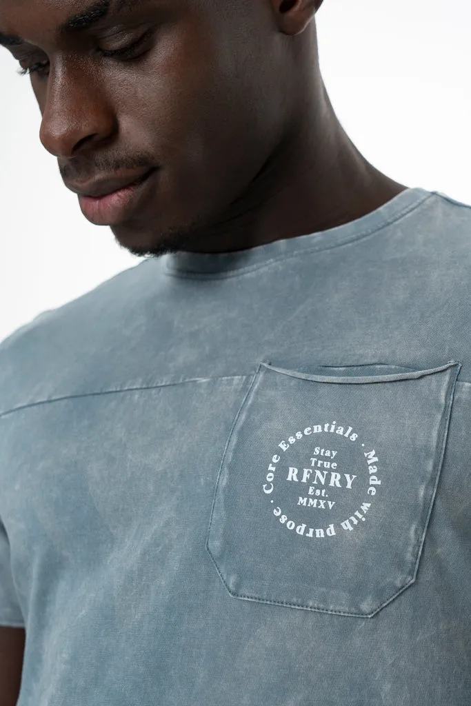 Organic Dye T-Shirt _ 140487 _ Emerald