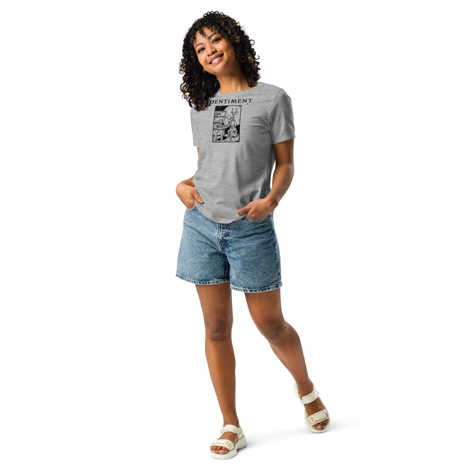 Pentiment Woodblock Women's Tee