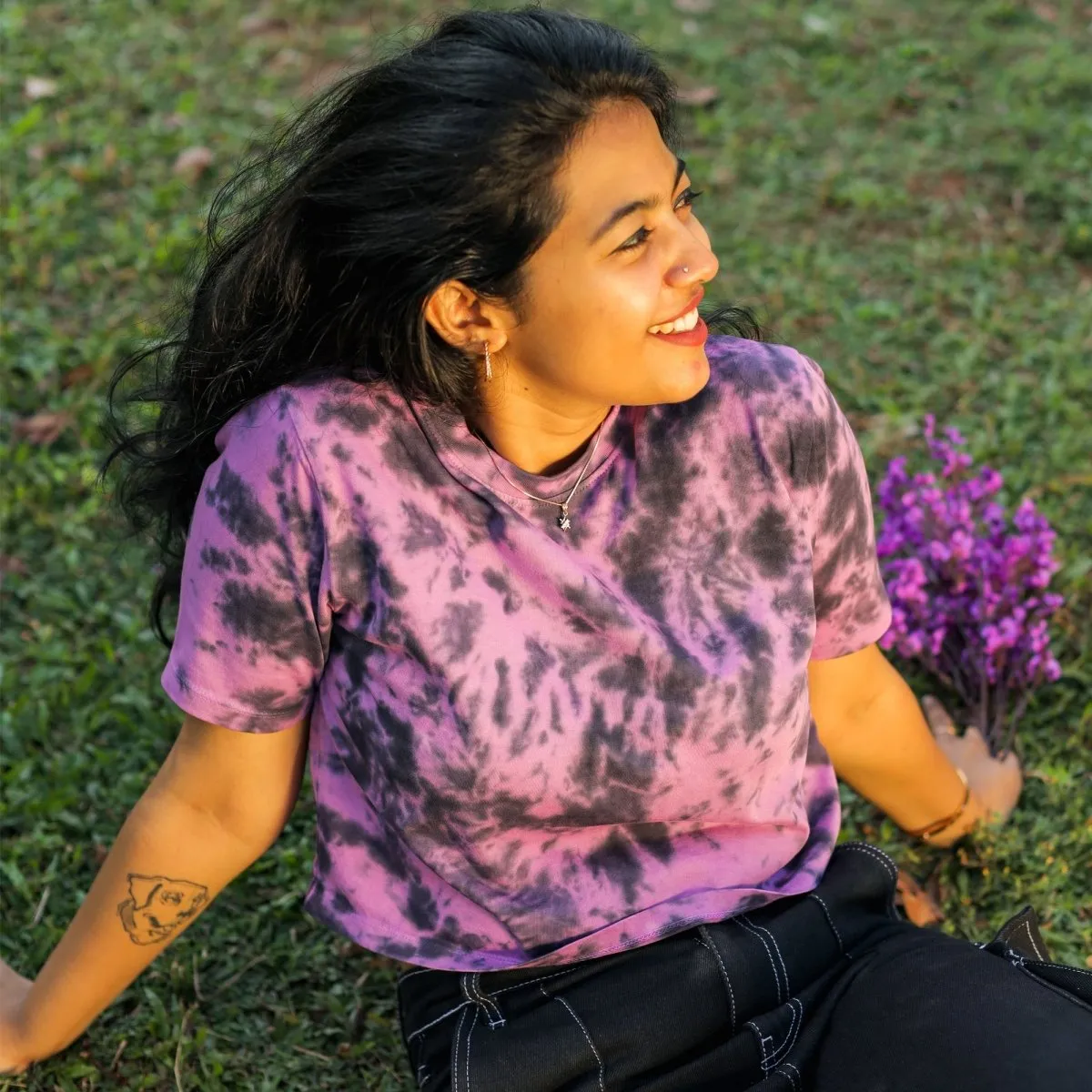 Purple Tie-dye