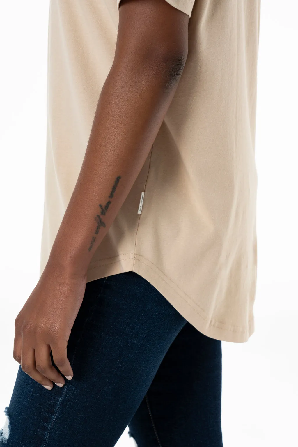 Relaxed T-Shirt _ 143242 _ Beige