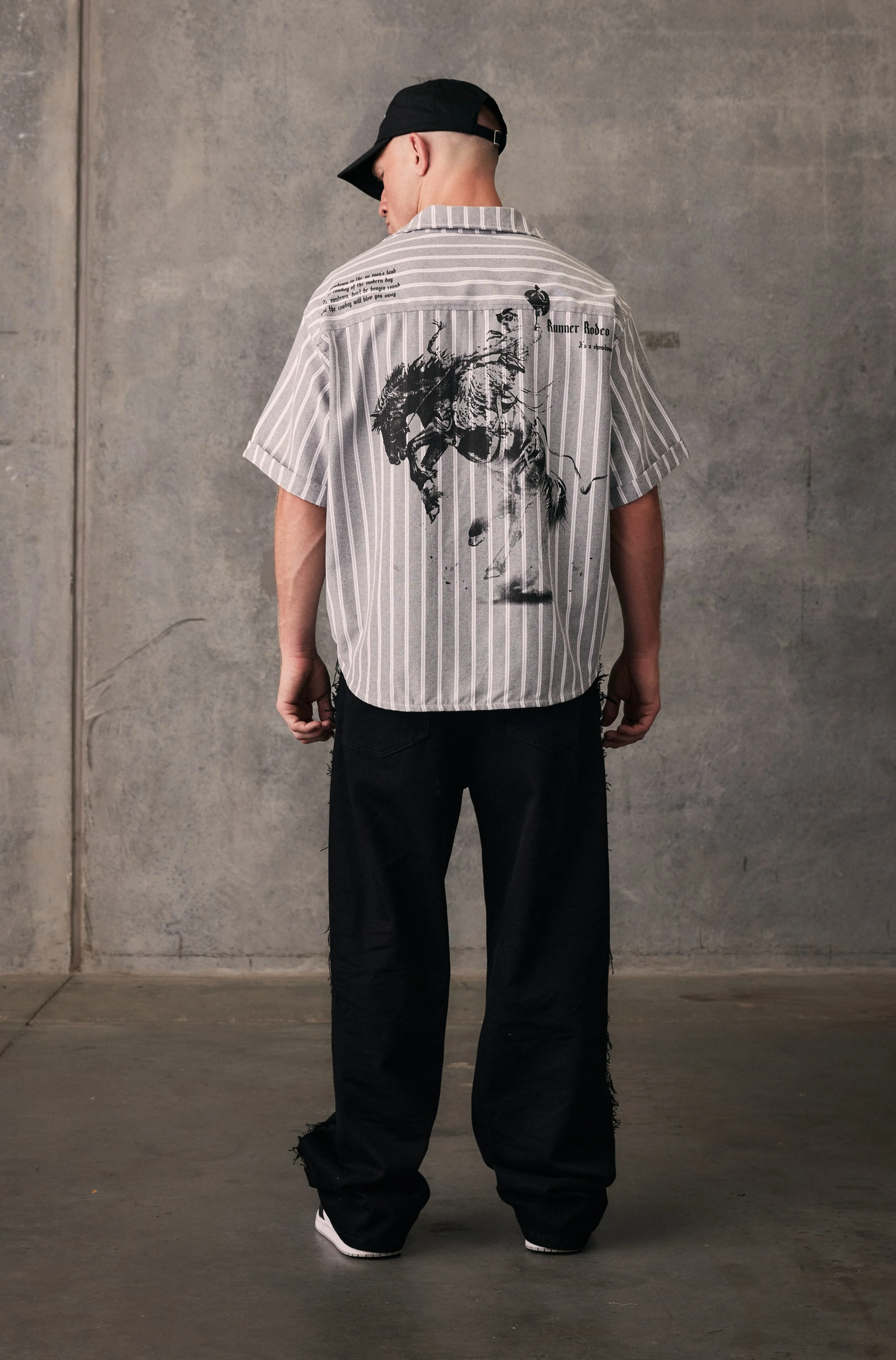 Showdown Shirt - Black Stripe