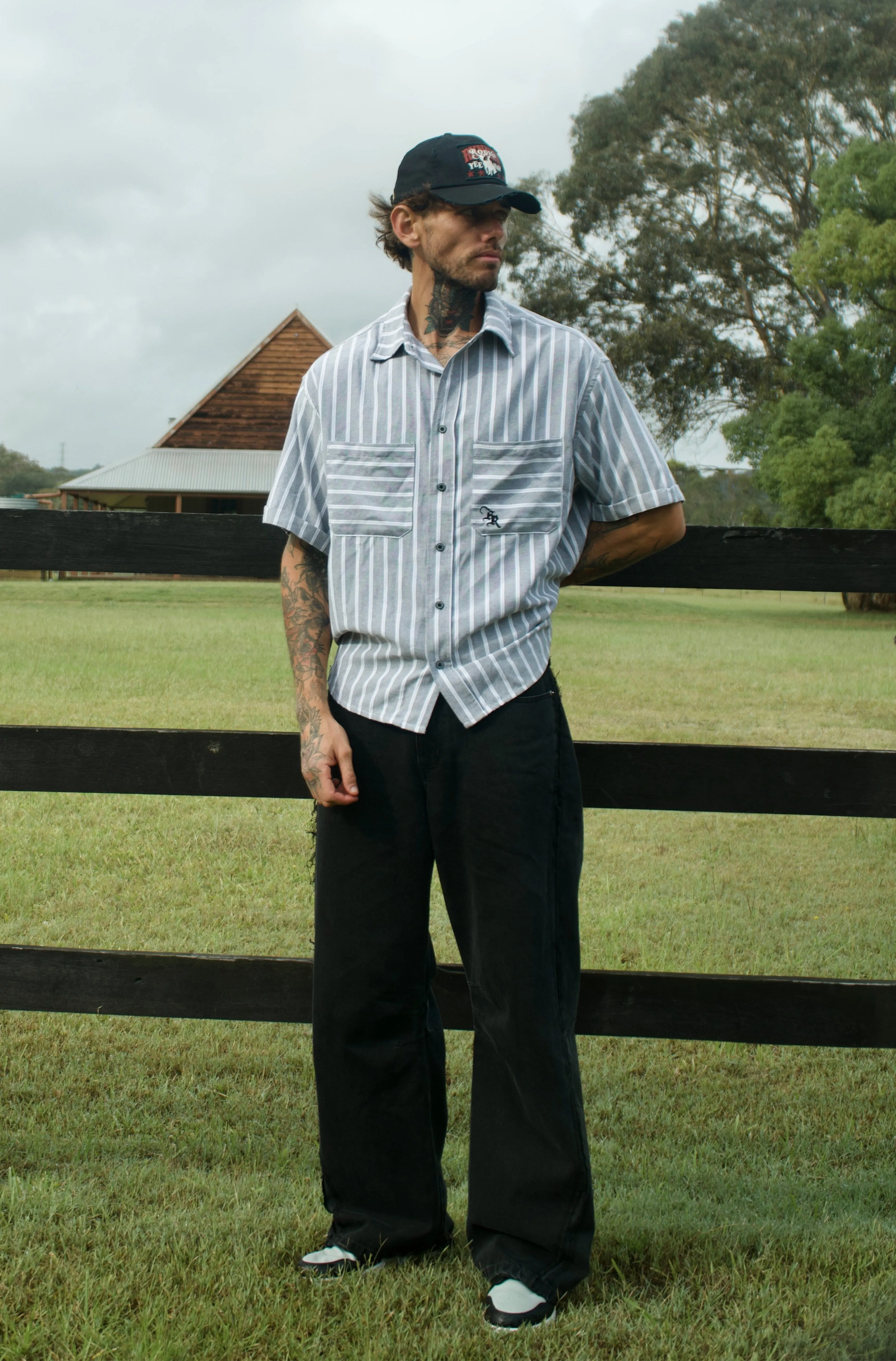 Showdown Shirt - Black Stripe