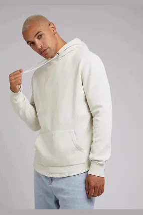 Silent theory curved hem hoody bone