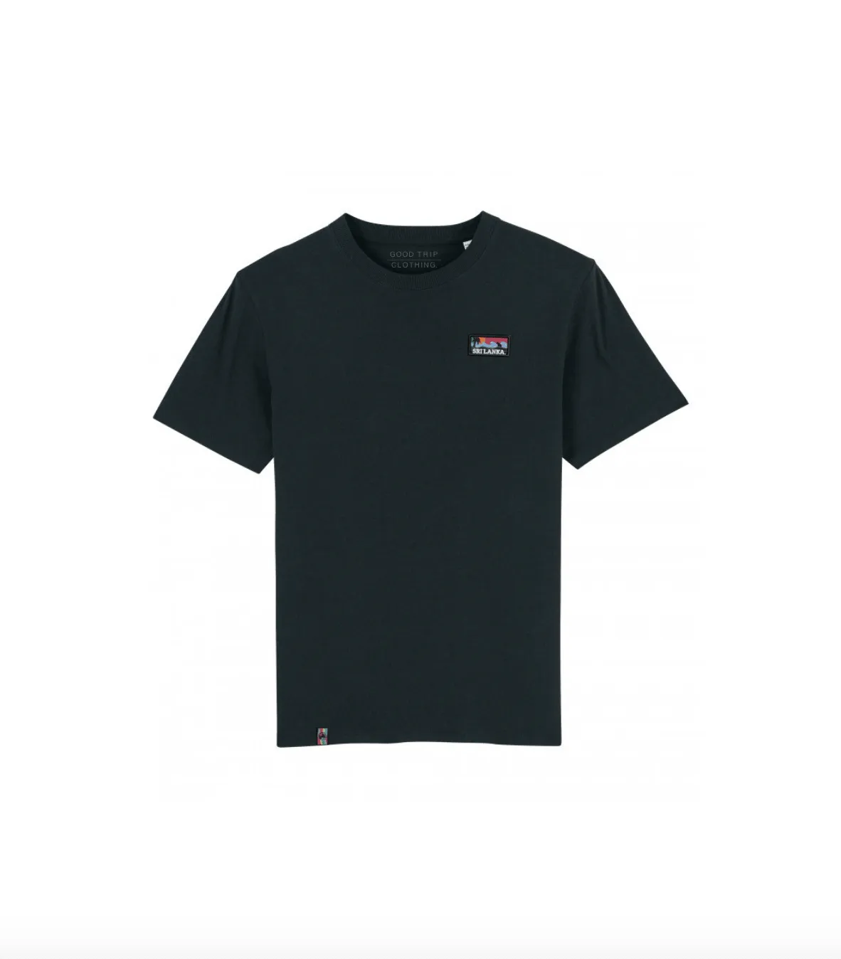 Sri Lanka Beach Dog T-Shirt | Men's Relaxed Fit | 100% Organic Cotton.