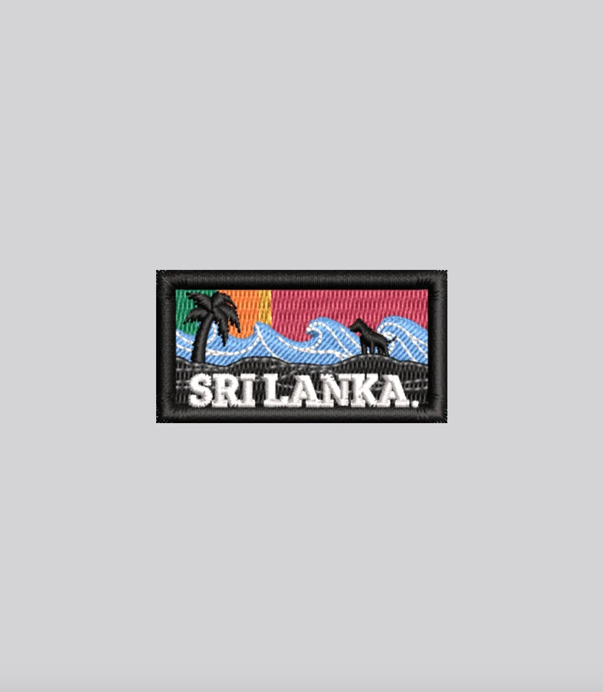 Sri Lanka Beach Dog T-Shirt | Men's Relaxed Fit | 100% Organic Cotton.